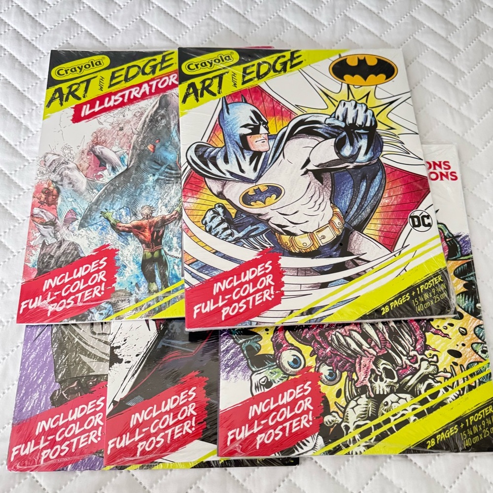 Crayola Art With Edge Coloring Books (5)